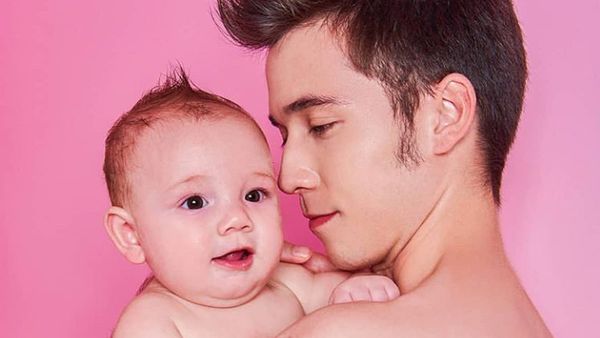 Like Father Like Son, Foto Kemiripan Stefan William dan Baby Cio