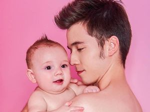 Like Father Like Son, Foto Kemiripan Stefan William dan Baby Cio