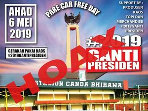 Viral Ajakan Pakai Kaos Ber-hashtag di Kediri, Ternyata Hoax