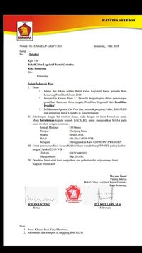 Gerindra Jateng Tepis Surat Instruksi Pakai Kaus #2019GantiPresiden