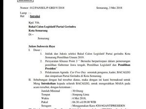 Ini yang Diduga Ada di Balik Surat Hoax Kaus #2019gantipresiden