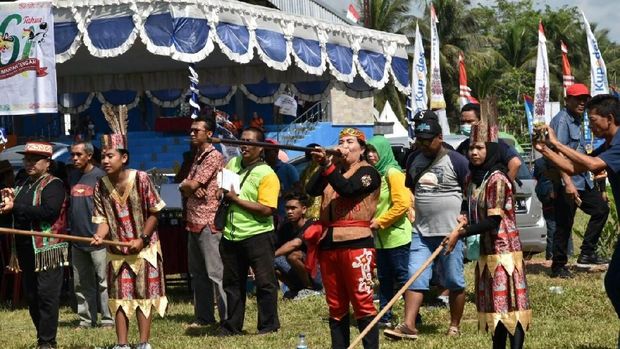 HUT ke-61, Kalteng Gelar Lomba Berburu dengan Senjata Dayak  