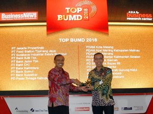 Bank DKI Catatkan Penghargaan Top BUMD 2018