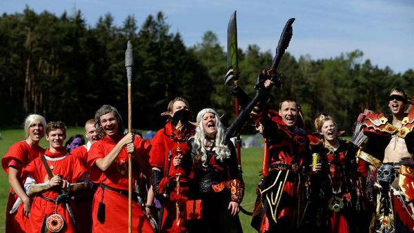 Intip Keseruan Parade Game World of Warcraft di Ceko