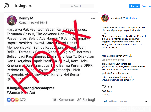 Danpaspampres Klarifikasi Hoax Catut Anggotanya yang Serang Fadli Zon