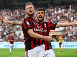Menang 4-1, Milan Kirim Verona ke Serie B