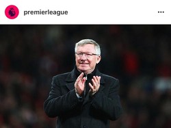 Akun instagram, Premier League mengabarkan sakit dan penanganan medis untuk Sir Alex Ferguson. (instagram)