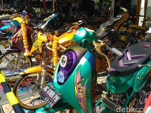 9 Modifikasi Nyeleneh Sepeda Motor, Bikin Auto Ngakak!