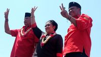Megawati Hadiri Kampanye Akbar Tb Hasanuddin-Anton Charliyan