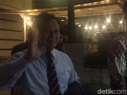 Prabowo juga Hadiri Resepsi Putri Tutut, Bertemu Jokowi dan SBY?