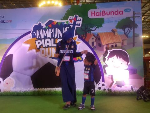Seru! Saat Anak-anak Berlomba di Kampung Piala Dunia Anak/