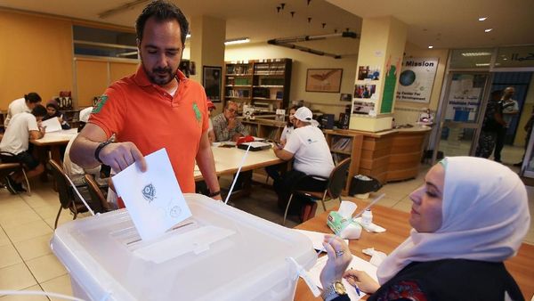 Foto: Absen 1 Dekade, Pemilu Lebanon Kembali Digelar