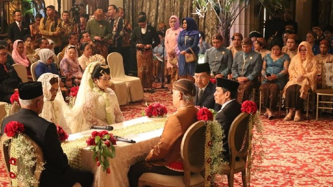 Jokowi hingga SBY Hadiri Resepsi Pernikahan Putri Tutut Soeharto