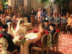 JK Jadi Saksi Nikah Putri Tutut Soeharto, Puan hingga Gatot Hadir