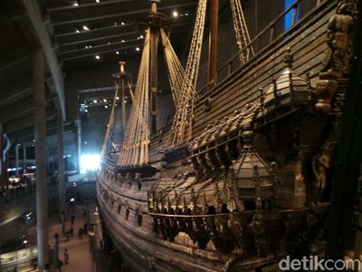 Potret Vasa, Kapal Perang Swedia yang Berusia 390 Tahun
