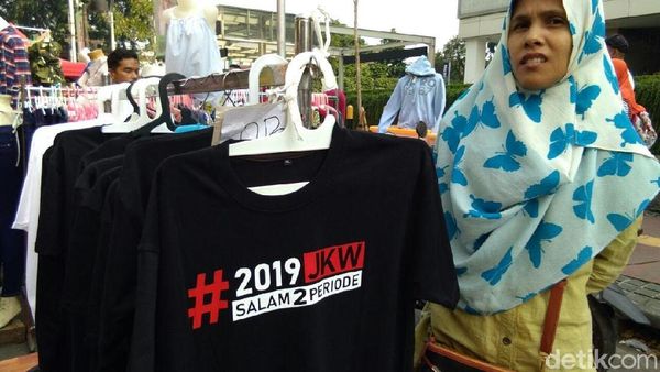 Foto: Kaus #2019JKWSalam2Periode yang Juga Dijual di CFD