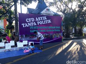 Kegiatan Politik di CFD Solo Bakal Dibubarkan Kegiatan Politik di CFD Solo Bakal Dibubarkan