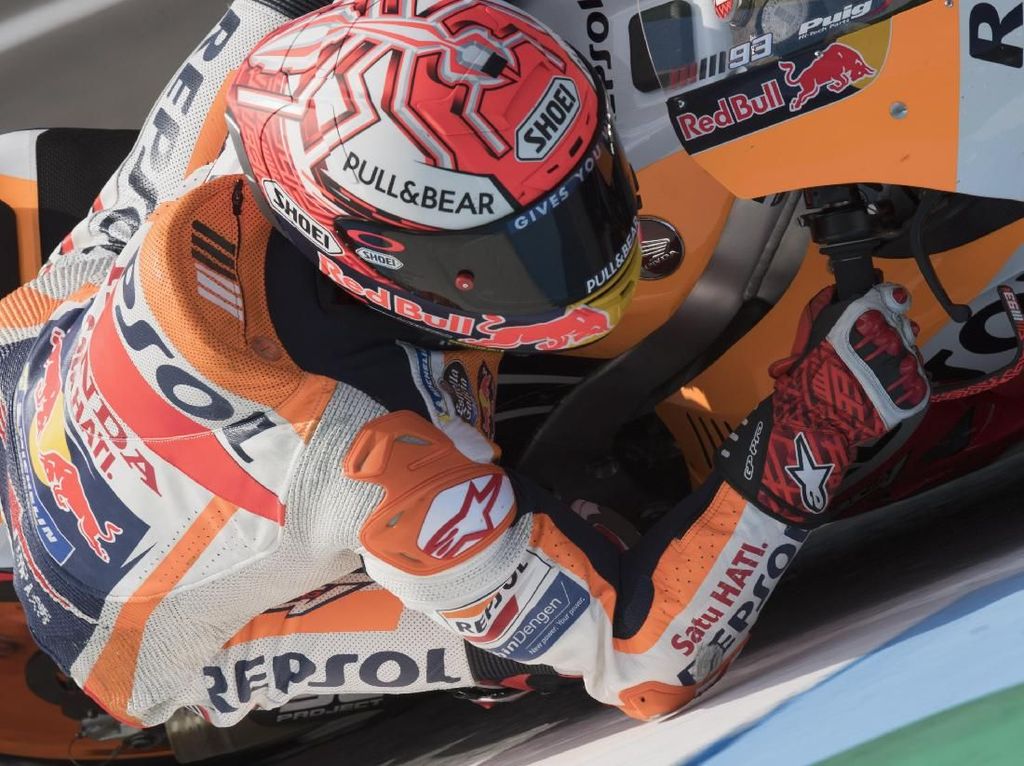 Marquez Menang Lagi, Duo Ducati dan Pedrosa Crash