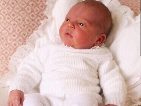 Ciuman Sayang Putri Charlotte untuk sang Adik, Pangeran Louis/