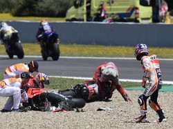 Kecelakaan dengan Duo Ducati, Pedrosa Bantah Tudingan Dovizioso