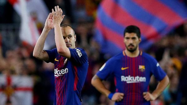 Aksi 58 Menit Iniesta di El Clasico Pamungkasnya