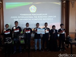 Mahasiswa Unikom Gondol 7 Medali Kompetisi Robot di Amerika