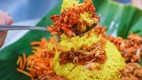 Komplet dan Sedap, Ini 10 Racikan Nasi Kuning Pilihan Netizen