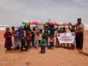 Relawan Pramuka Ungkap Kondisi Sedih Pengungsi Palestina-Suriah