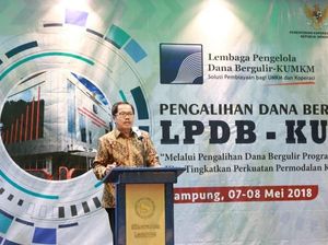 LPDB: Lampung Tertinggi Tingkat Pengembalian Dana Bergulir
