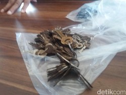 Pembobol Rumah di Kebon Jeruk Berbekal Ratusan Kunci Cadangan