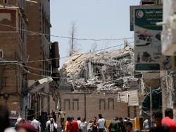 Jet Tempur Saudi Serang Istana Kepresidenan Yaman, 6 Orang Tewas