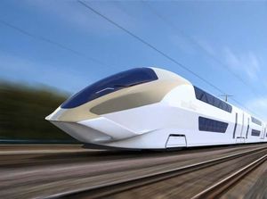 Wow! Ada Kereta Bertingkat Rasa Pesawat Jet
