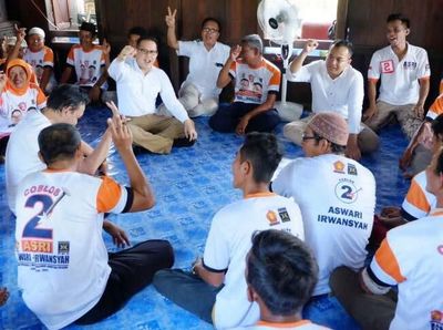 Aswari dan Irwansyah Sapa Warga Sumsel