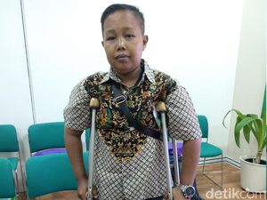 Idap Talasemia Sejak Bayi, Sekarang Oji Hidup dengan Satu Kaki Idap Talasemia Sejak Bayi, Sekarang Oji Hidup dengan Satu Kaki