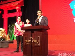 Sandi Hadiri Pelantikan Paguyuban Sosial Marga Tionghoa Indonesia