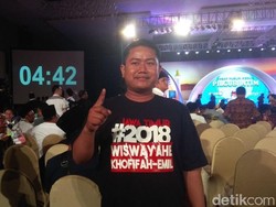 Ada Kaos #2018WisWayaheKhofifah-Emil di Debat Kedua Cagub Jatim