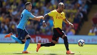 Roberto Pereyra juga bersinar dengan mencetak satu gol saat Watford mengalahkan Newcastle United. (Foto: Ian Walton/Reuters)