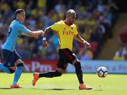 Roberto Pereyra juga bersinar dengan mencetak satu gol saat Watford mengalahkan Newcastle United. (Foto: Ian Walton/Reuters)