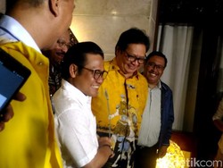 Temui Airlangga, Cak Imin Minta Restu Duet dengan Jokowi