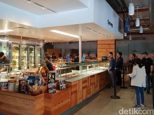 Mencicipi Makan Gratis di Markas Besar Google