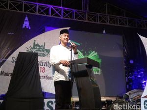 Hadiri Acara Santri, Ganjar Ditanya Soal Anggaran untuk Ponpes