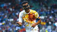 Meski jadi langganan di empat turnamen besar terakhir bersama Spanyol, performa buruk Pedro Rodriguez belakangan ini membuatnya diramalkan bakal gagal ke Rusia. (David Ramos/Getty Images)