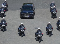 Mobil Vladimir Putin Diserang, Terdengar Ledakan dan Muncul Asap Tebal