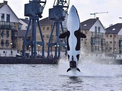 Keren! Kapal Ini Berbentuk Paus