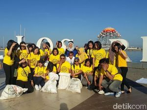 Aksi Bersih Sampah Laut di Hari Terakhir MIWF 2018