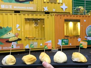 Pencinta Durian! Ada Dessert Serba Musang King di Taman Durian Ini