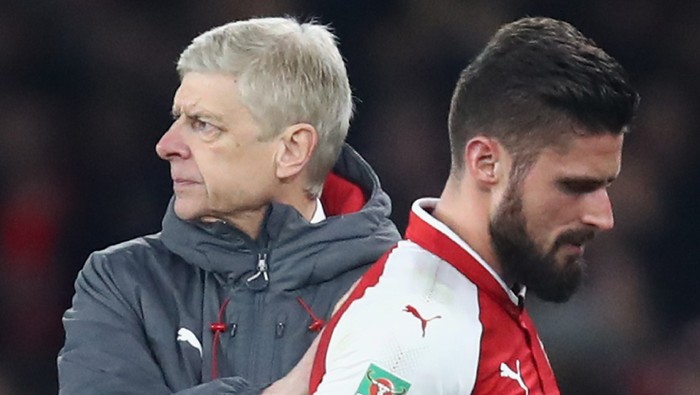 Akui Utang Banyak pada Wenger, Giroud: Dia Akan Lanjutkan Kariernya