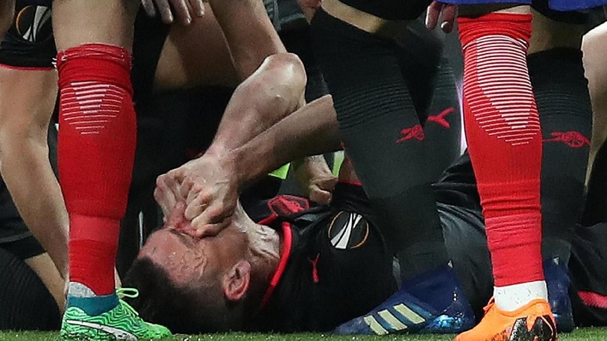 Bek Arsenal Laurent Koscielny absen hingga akhir tahun (Susana Vera/REUTERS)