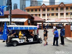 Koalisi PM Najib Sediakan Mobil Golf Antar Jemput Para Pemilih