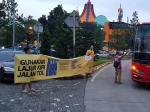 Jalan Lambat di Jalan Tol, Pakai Lajur Kiri Dong!